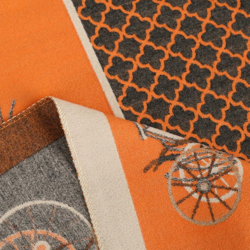 EXTREE Scarfs for Women Pashmina Silky Shawl Wrap for Evening Dressing Blanket Open Front Poncho Cape - Image 3